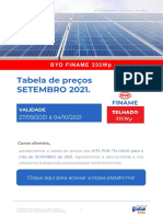 Sistema Fotovoltaico 335W BYD com Inversor e Acessórios