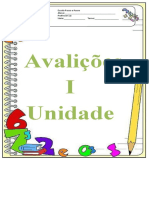 Capa dos envelopes  I unidade