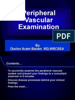 Peripheral Vascular Examination: by Doctor Aram Baram MD, Mrcsed