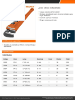 Ficha Tecnica Llaves Stilson