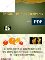 EN 088 - Plantas Carnivoras Presentación