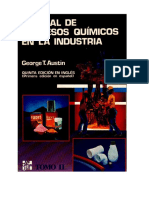 Pdfcoffee.com Manual de Procesos Quimicos en La Industria Tomo II George t Austin PDF Free