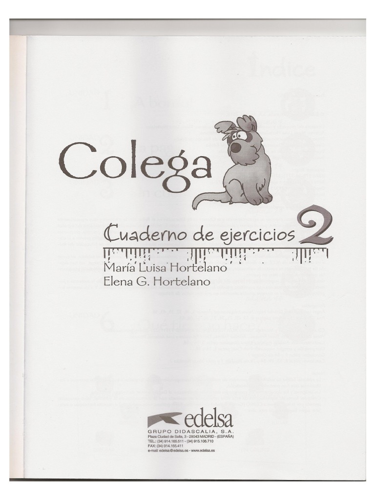 Colega 2 Cuaderno | PDF