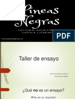 Taller de Ensayo