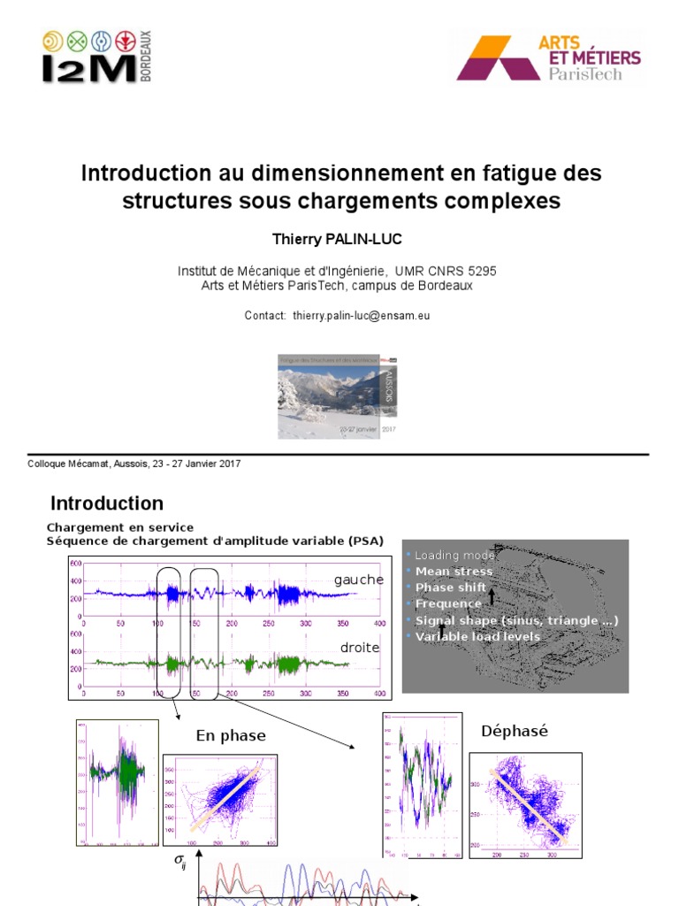 Critères de fatigue multiaxiale | PDF | Fatigue (matériau) | Mécanique ...