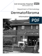 Dermatofibroma: Department of Dermatology