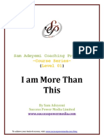 Sam Adeyemi - I Am More Than This (Naijasermons.com.Ng)