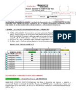 Ficha de Avaliação de Desempenho