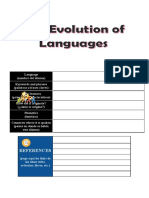 The Evolution of Languages - 3ºA
