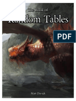 A Bunch of DND Tables