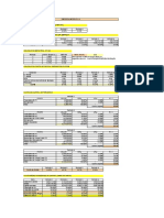 Retornos e custos da Empresa Modelo S.A