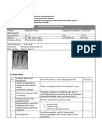 Radiografi Gigi 41-42 Periapikal Periodontitis Apikalis