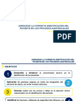 PRESENTACION Asegurar La Correcta Identificación Del Paciente en Los Procesos Asistenciales 1