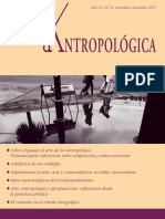 Dimensión Antropológica. Año 24 Vol. 71