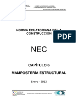 Capítulo 6 - Mampostería Estructural (2013)