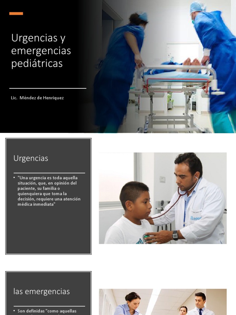 Urgencias y Emergencias Pediatricas | PDF | Enfermedades y trastornos ...