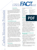 Carbon Monoxide Factsheet