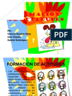 Formación de Actitudes - Exposiciòn de Psicología