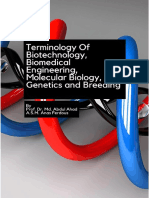 Terminology of Biotechnology Biomedical