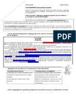 Solucionario Guía 1 Quinto Lenguaje Primera Unidad