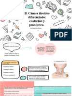 CÁNCER TIROIDEO DIFERENCIA, EVOLUCIÓN Y PRONÓSITCO