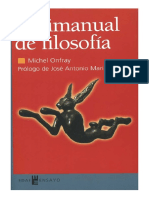 Michel Onfray. Antimanual de Filosofía