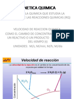 CINETICA QUIMICA Parte 1