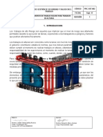 V 1 - PRC-SST-002 Procedimiento de Trabajo Seguro para Trabajos en Alturas