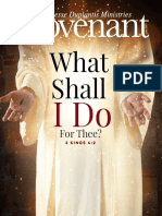 What Shall: For Thee?