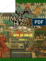 Livro de RPG Monster Hunter - D10