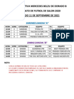 Fixture Futsal