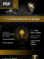 La física antes de los griegos | PDF | Física | Antigua Grecia