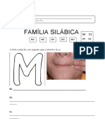 Família Silábica M