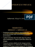 ASUHAN KEPERAWATAN PRENATAL