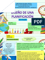 Diseño de Planificación en La Educación