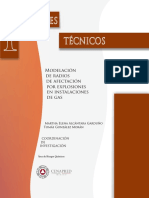 Nformes Técnicos: Modelación de Radios de Afectación Por Explosiones en Instalaciones de Gas