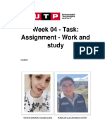 Week 04 - Task: Assignment - Work and Study: Students