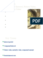 Compound Interest, Future Value, and Present Value