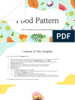 Food Pattern _ by Slidesgo