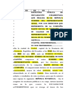 Formato Sistema Declaracion Juramentada FORMATO NIRSA