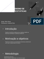 Projeto - Melhoria no Ensino de Estruturas Isostáticas