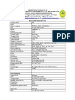 Biodata Mahasiswa