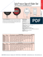 Digital Pressure Gage With Rubber Boot: 0.5% Full Scale Accuracy, Selectable Engineering Units