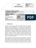 Micro Currículo de Constitución Política y Civilidad.