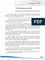 Ged 104 The Contemporary World