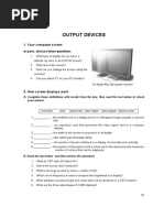 Output Devices: Unit 5