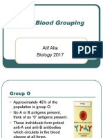 ABO Blood Grouping: Alif Alia