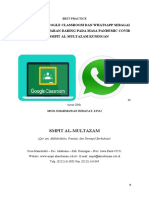 PENGGUNAAN GOOGLE CLASSROOM DAN