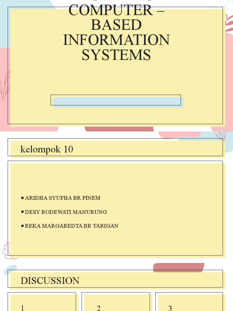 Auditing Computer-Based Information Systems | PDF | Audit | Internal Audit