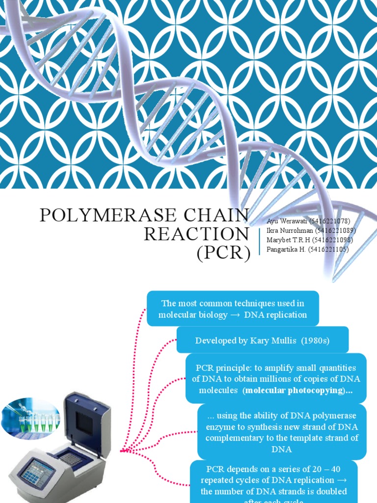 Polymerase Chain Reaction (PCR) | PDF | Polymerase Chain Reaction ...
